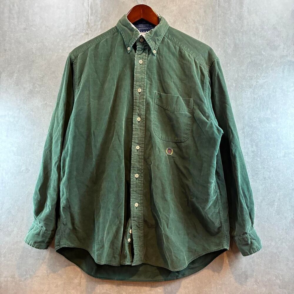 Tommy-hilfiger Men's Green Shirt